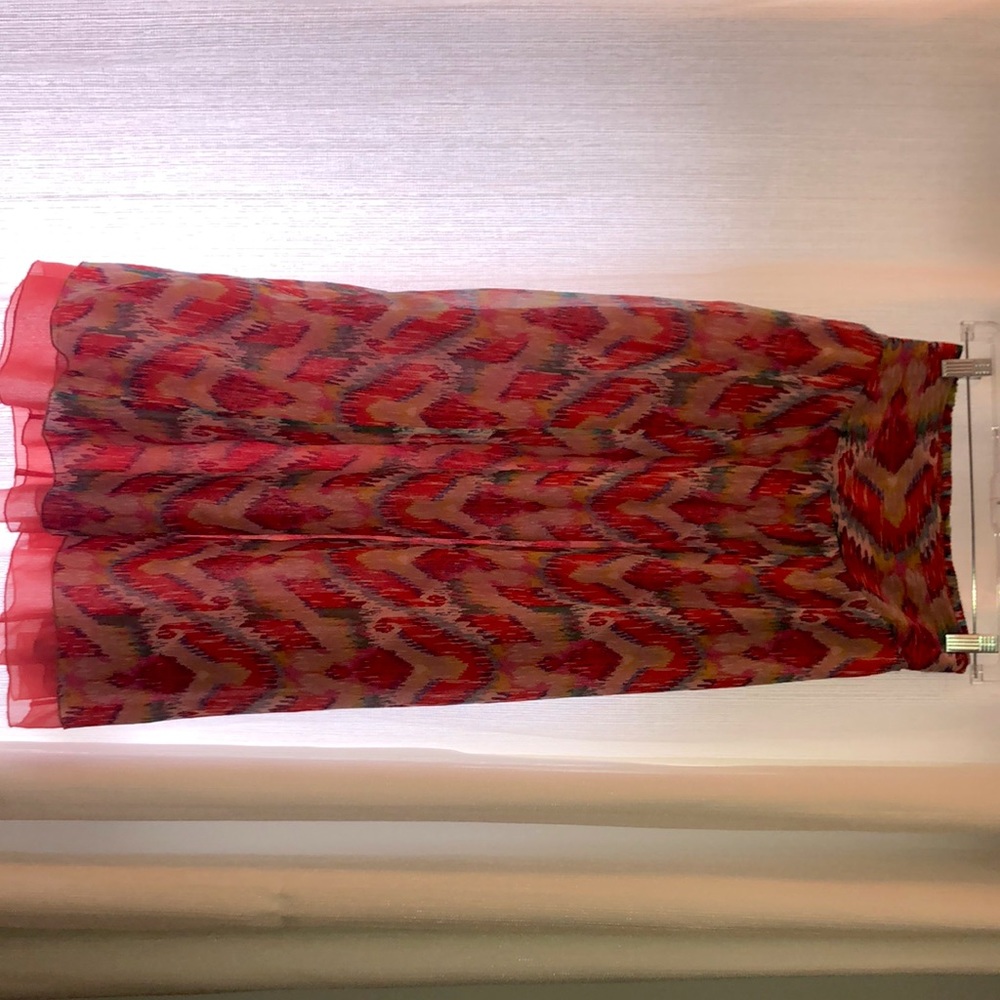Aerie rainbow maxi skirt